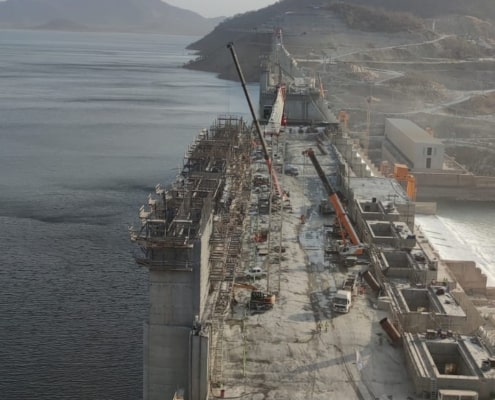 Grand Ethiopian renaissance dam project