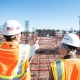 uomo donna in cantiere